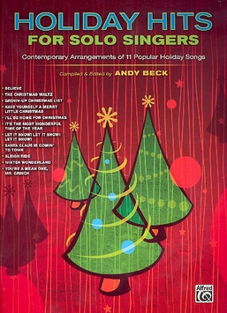 Holiday Hits songbook vocal/piano