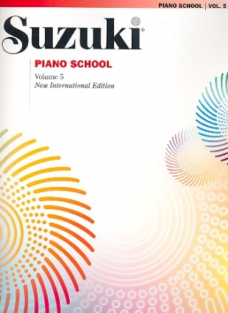 Suzuki Piano School vol.5 for piano New International Edition