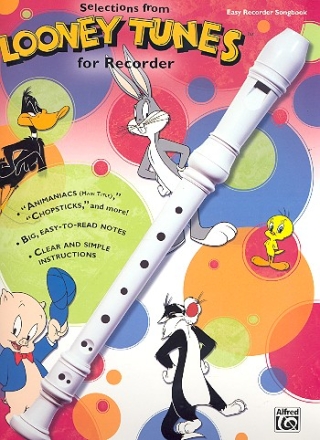 Selections from Looney Tunes for recorder