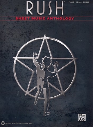 Rush: Sheet Music Anthology songbook piaco/vocal/guitar