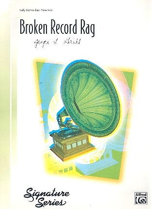 Broken Record Rag: for piano solo (early intermediate)