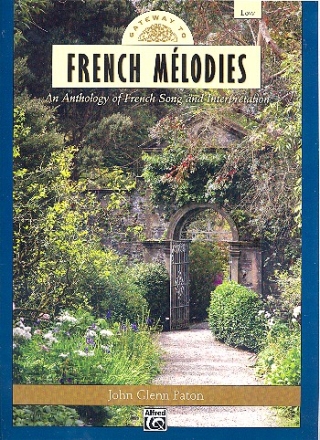 Gateway to French Melodies for low voice and piano