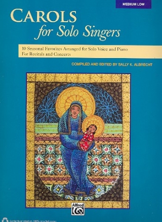 Carols for Solo Singers for medium-low voice and piano