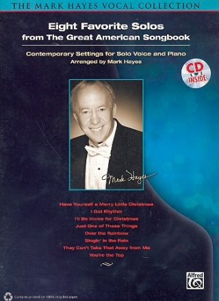 8 favorite Solos from the Great American Songbook (+CD) for voice and piano