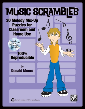 Music Scrambles (with CD)  Folksong Series