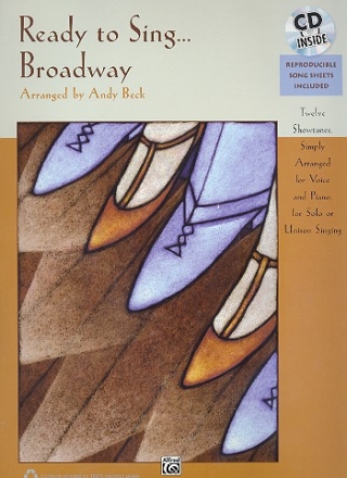 Ready to sing - Broadway (+CD) for voice and piano