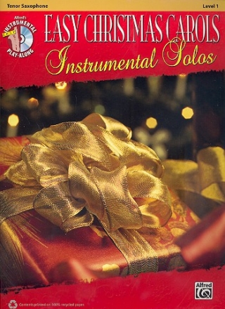 Easy Christmas Carols (+CD) for tenor saxophone