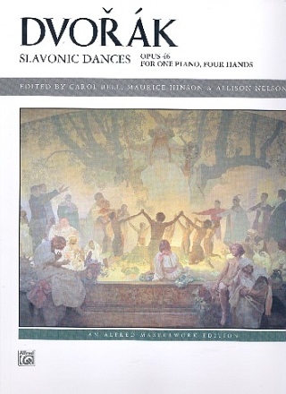 Slavonic Dances op.46 for piano 4 hands score