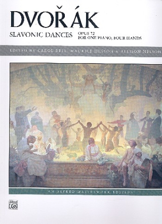 Slavonic Dances op.72 for piano 4 hands score