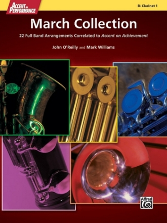 March Collection for concert band clarinet 1