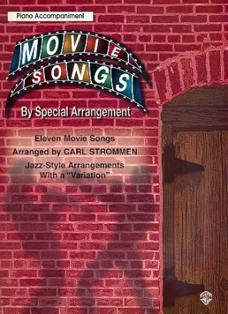 Movie Songs by special Arrangements: piano accompaniment