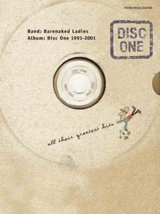 Barenaked Ladies: Disc one, all their greatest hits Songbook piano/vocal/guitar