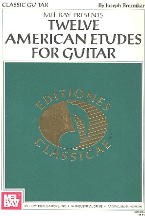 12 American Etudes for guitar