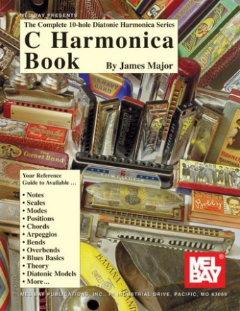 MAJOR J C Harmonica Book Mundharmonkia Lehrbuch