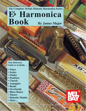 MAJOR J Eb Harmonica Book Mundharmonkia Lehrbuch