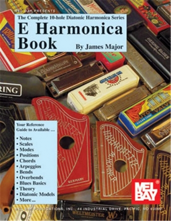 MAJOR J E Harmonica Book Mundharmonkia Lehrbuch