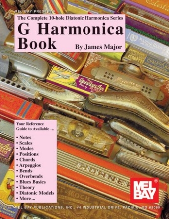 MAJOR J G Harmonica Book Mundharmonkia Lehrbuch