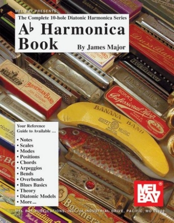 MAJOR J Ab Harmonica Book Mundharmonkia Lehrbuch