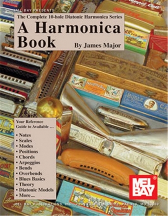 MAJOR J A Harmonica Book Mundharmonkia Lehrbuch