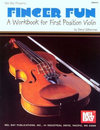 SILBERMAN D Finger Fun: A Workbook for 1st Position Violin Violine Lehrbuch