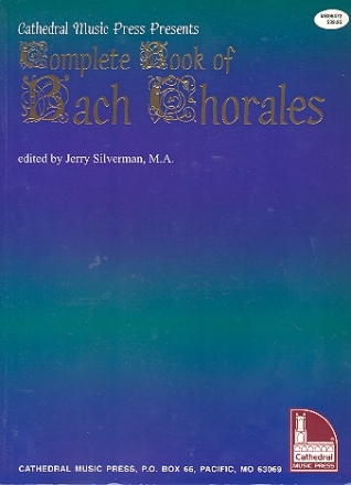 Complete Book of Bach Chorales for piano (with text, en)