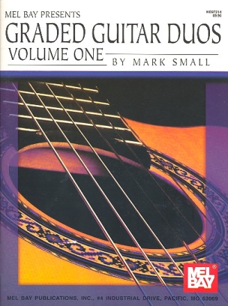 Graded Guitar Duos vol.1 for 2 guitars score and parts