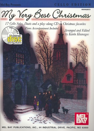 My very best Christmas (+CD) 17 cello solos, duets (piano accompaniment included)