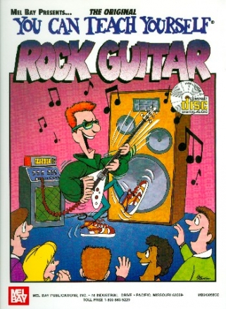 You can teach yourself Rock Guitar (+CD): for guitar/tab