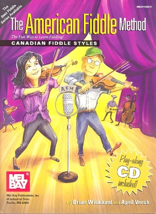 American Fiddle Method - Canadian Fiddle Styles (+Online-Audio) for violin