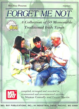 Forget me not (+ 2 CD's): Collection of 50 memorable traditional irish tunes