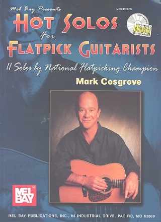 Hot Solos for Flatpicking Guitarists (+CD): for guitar Cosgrove, Mark, Ed