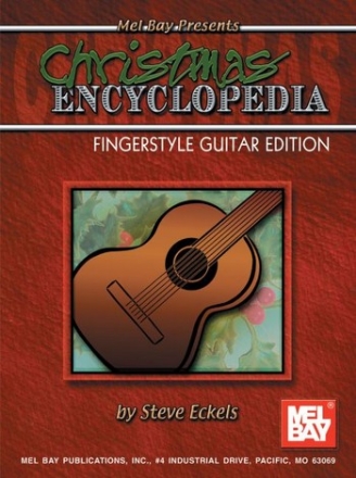 ECKELS S Christmas Encyclopedia Fingerstyle Guitar Edition Gitarre Spielbuch