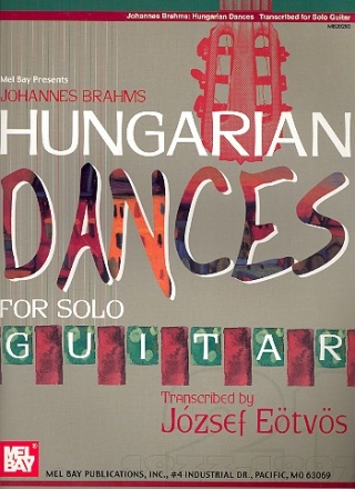 Hungarian Dances for solo guitar Etvs, Jozsef, arr.