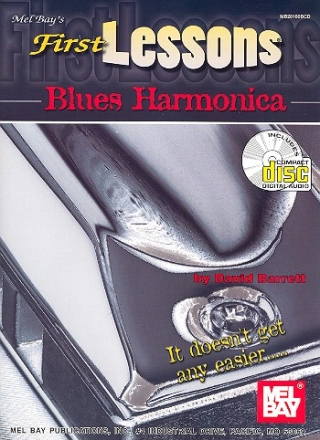 First Lessons Blues Harmonica (+CD): It doesn't get any easier