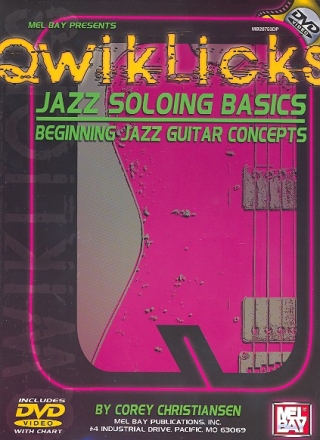 Jazz Soloing Basics for guitar DVD-Video