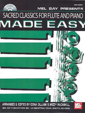 Sacred Classics made easy (+CD) for flute and piano