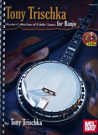 Master Collection of Fiddle Tunes (2 CD's): for 5-string banjo in tablature