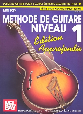 Mthode de guitare niveau 1 dition approfondie (frz)