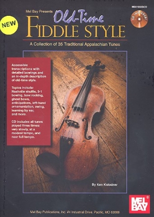 Old-Time Fiddle Style (+Download-Medium) for violin