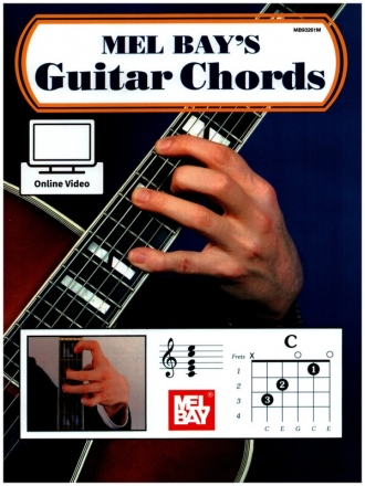 Mel Bay's guitar chords (+Online Video) for guitar