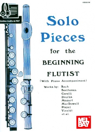 Solo Pieces for the beginning Flutist (+Online Audio Access) for flute and piano