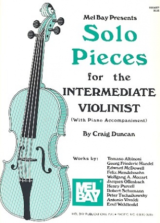 Solo pieces for the intermediate violinist (+Online Audio Access) for violin and piano