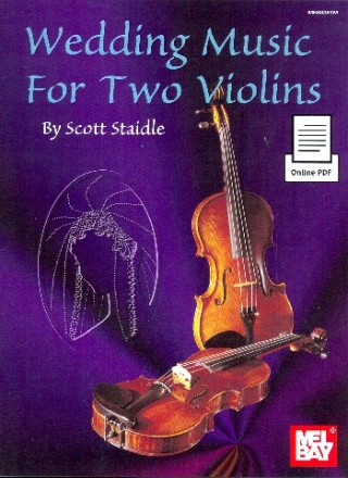 Wedding Music (+online-PDF) for 2 violins