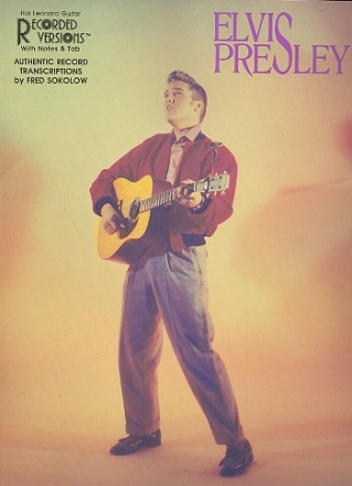 Elvis Presley: Elvis Presley Songbook vocal/guitar/tab recorded versions