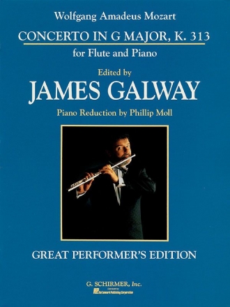 CONCERTO IN G MAJOR KV313 FOR FLUTE AND PIANO GALWAY, JAMES, ED