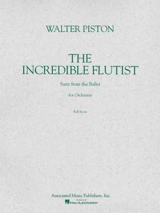 Walter Piston, The Incredible Flutist Orchestra Partitur