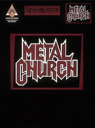 metal church: the human factor songbook for voice/guitar/tablature