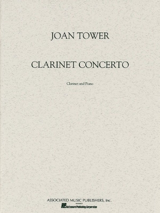 Joan Tower, Clarinet Concerto Klarinette und Klavier Buch