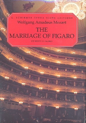 The Marriage of Figaro Opera Vocal Score (dt/en)