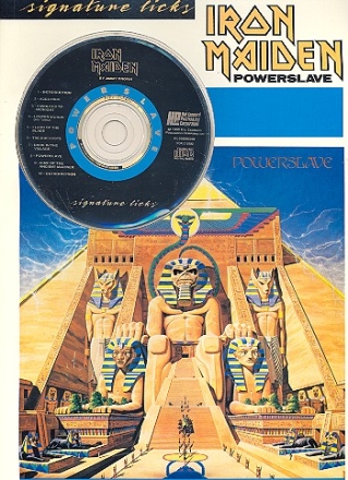 Iron Maiden (+CD): Powerslave Songbook voice/guitar/tab